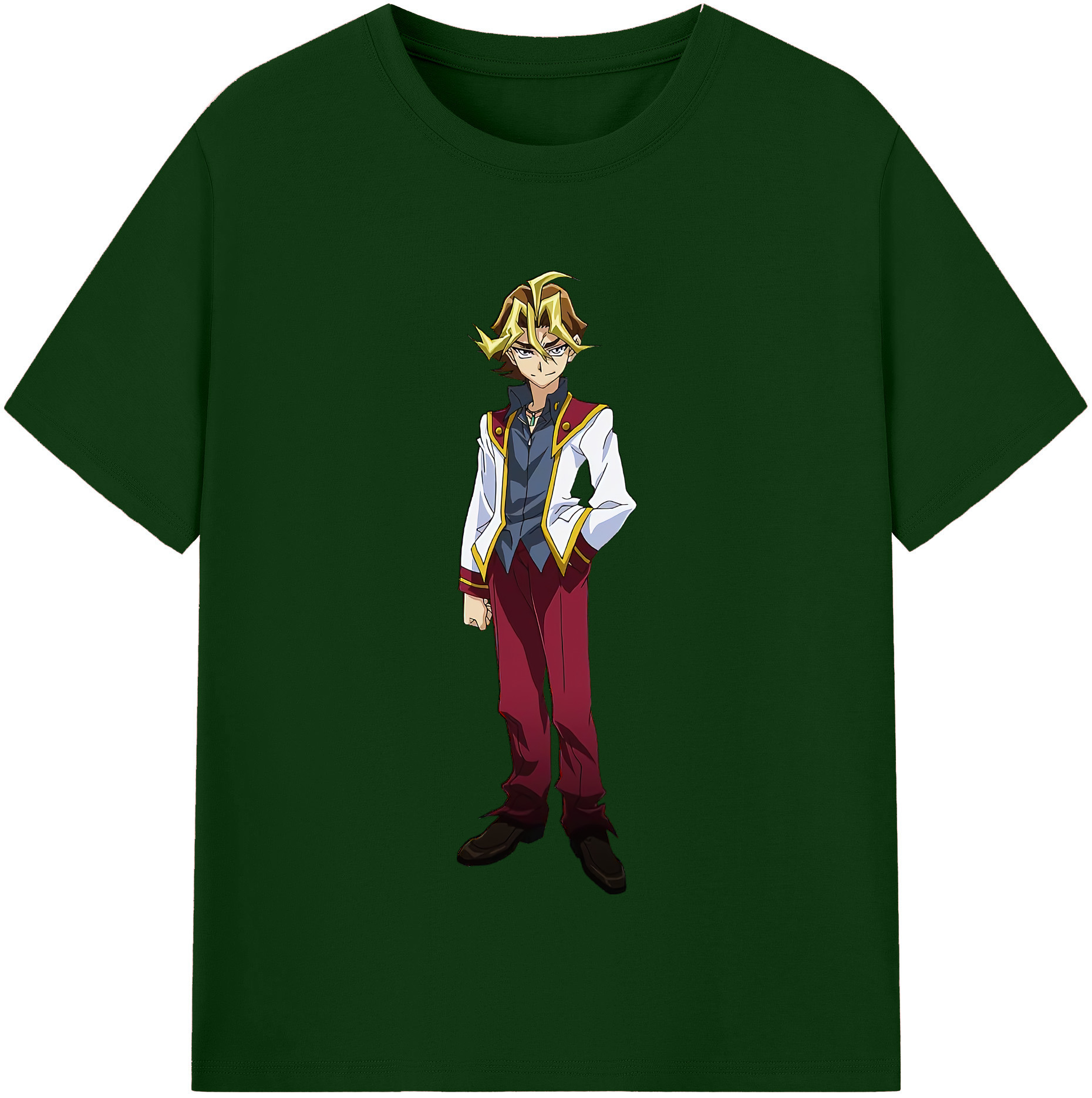 （画像用） 遊☆戯☆王 Yu-Gi-Oh! 綿100％半袖Tシャツ（フロントプリント）